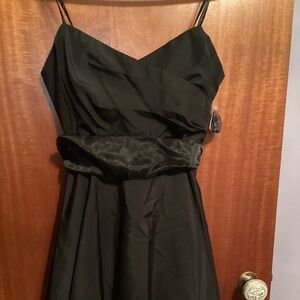 Morgan & Co. Black Strapless Dress